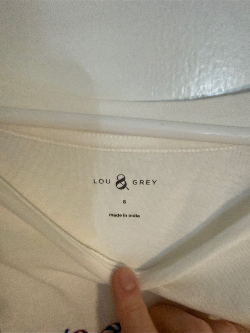 Lou & Grey White Short Sleeve Tee with Nautical Graphic - Picture 4 of 4